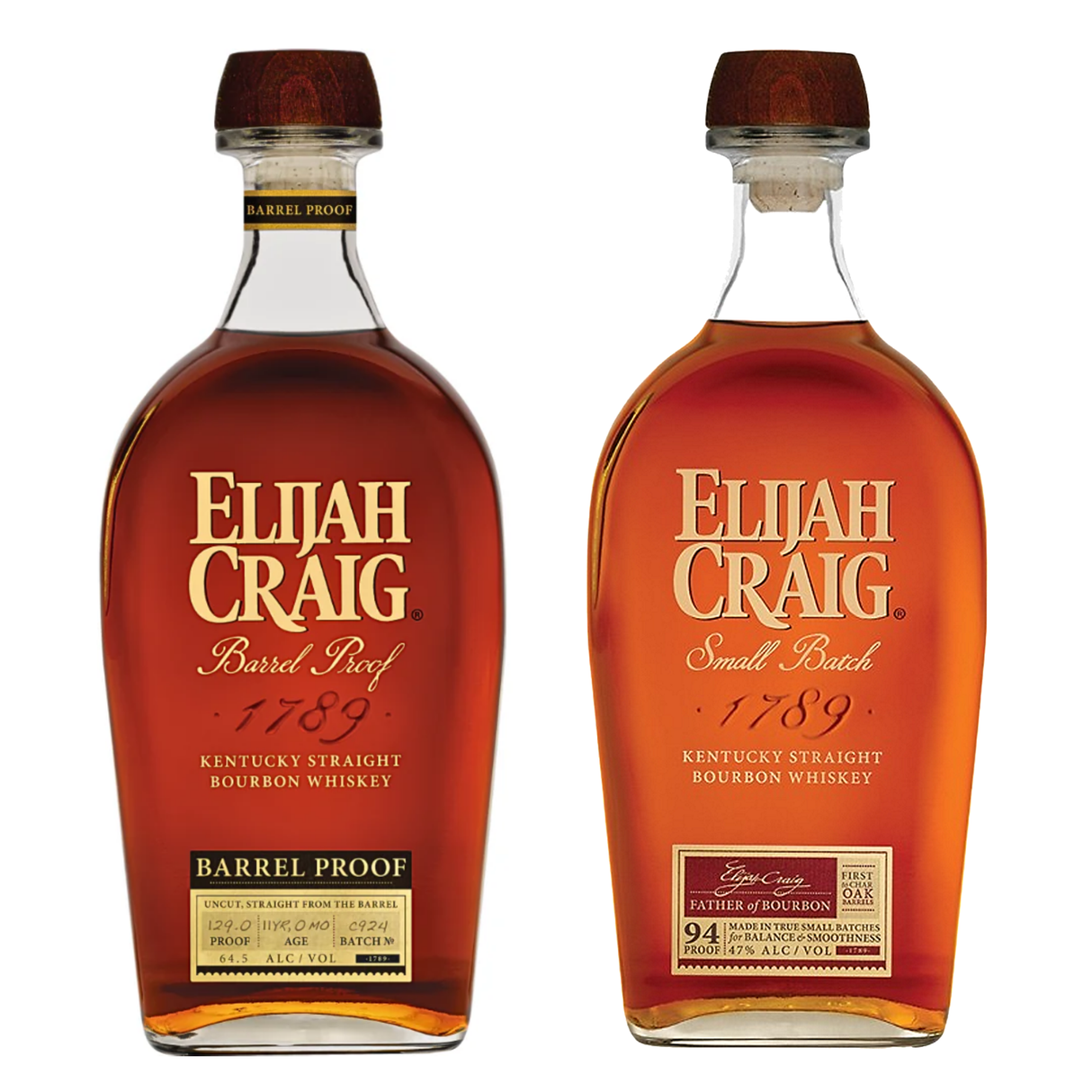 Elijah Craig Barrel Proof Batch  & Small Batch Bourbon Bundle