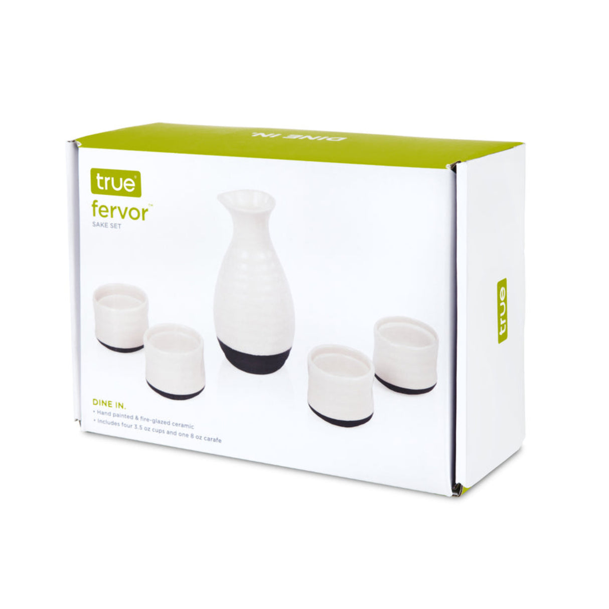 Fervor 5-Piece Hand Painted Ceramic Sake Set-6