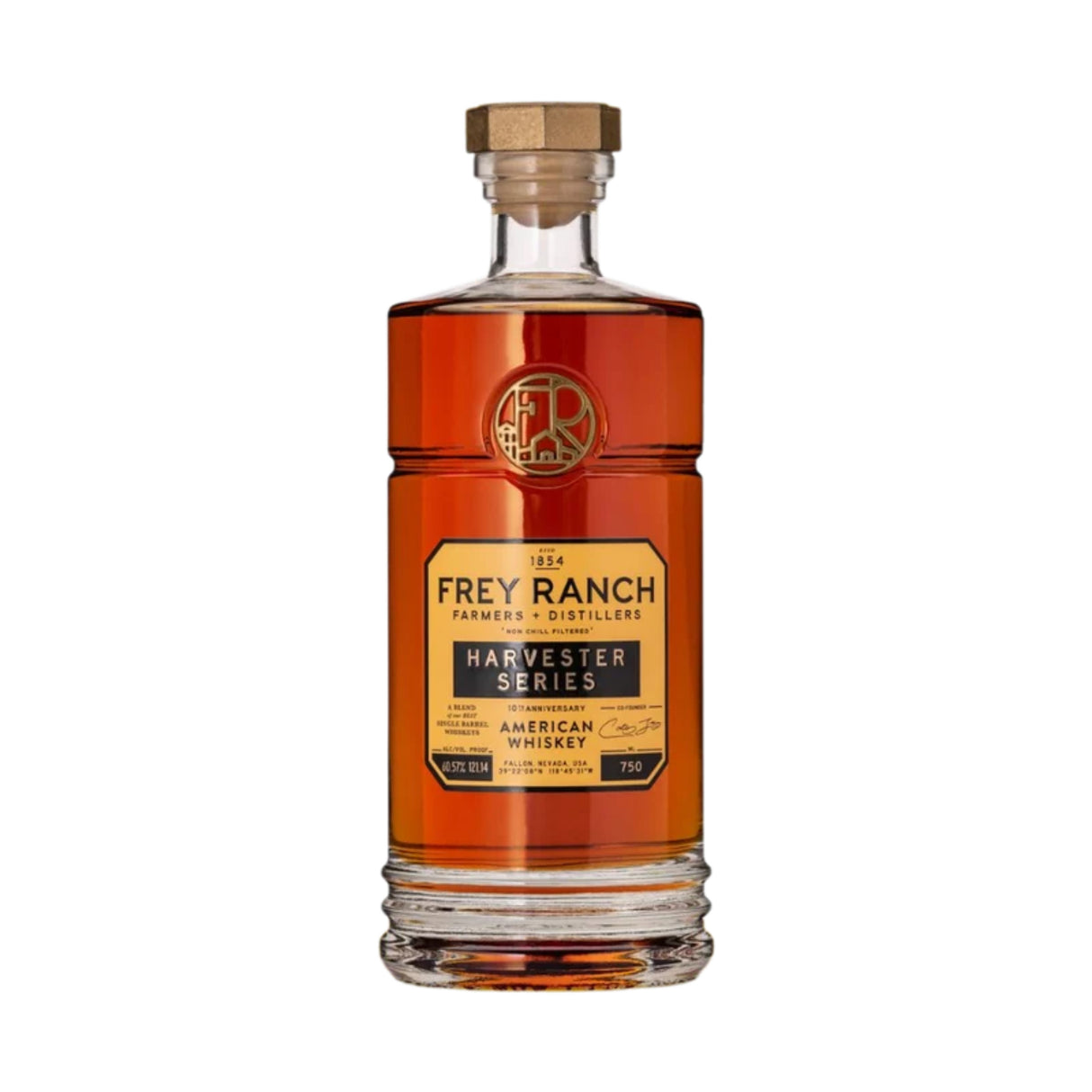 Frey Ranch Harvester Series 10th Anniversary Barrel Strength Blended American Whiskey