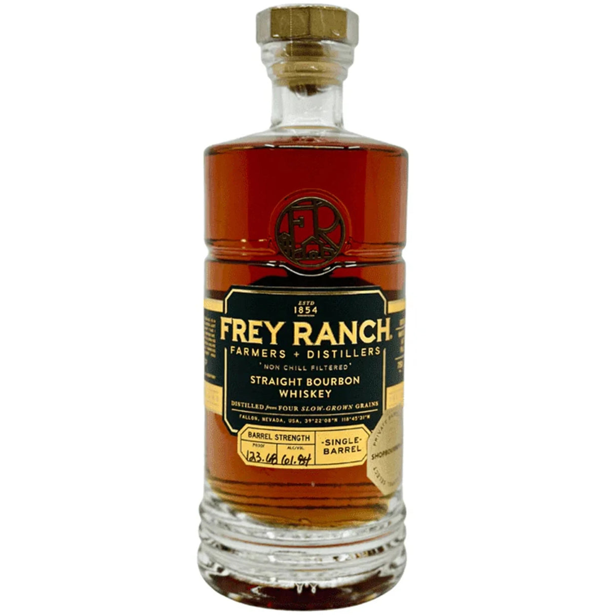 Frey Ranch Straight Bourbon Barrel Strength Single Barrel Whiskey