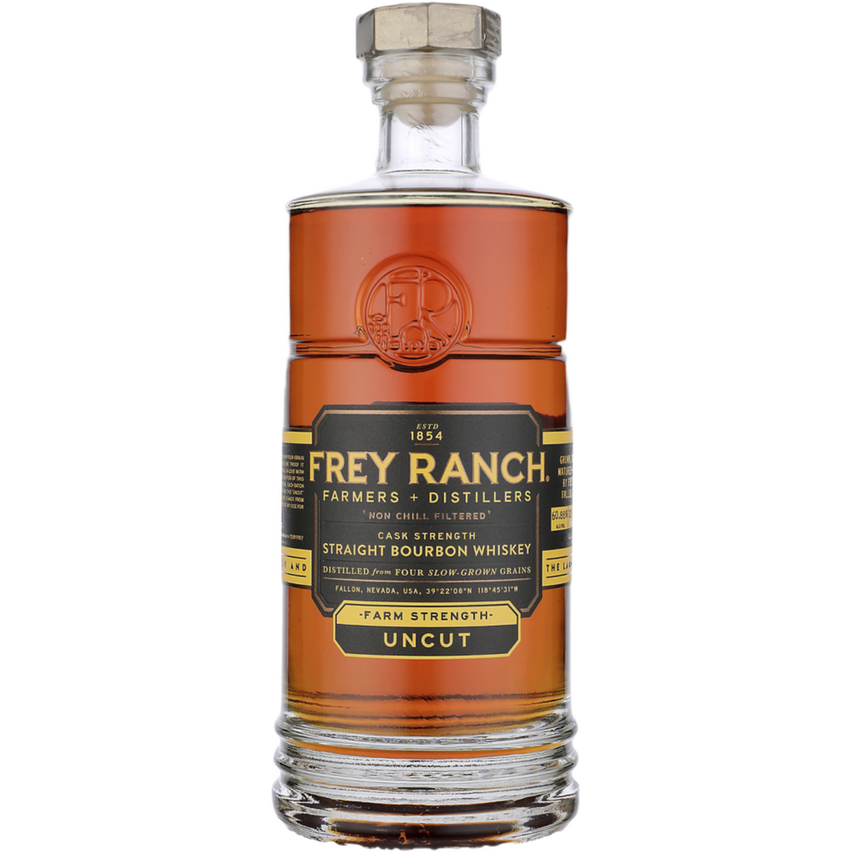 Frey Ranch Straight Bourbon Cask Strength Farm Strength Uncut 5 Year Whiskey