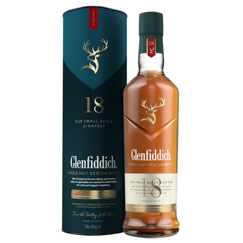 Glenfiddich 18 Year Old Single Malt Scotch Whisky | Liquor Geeks