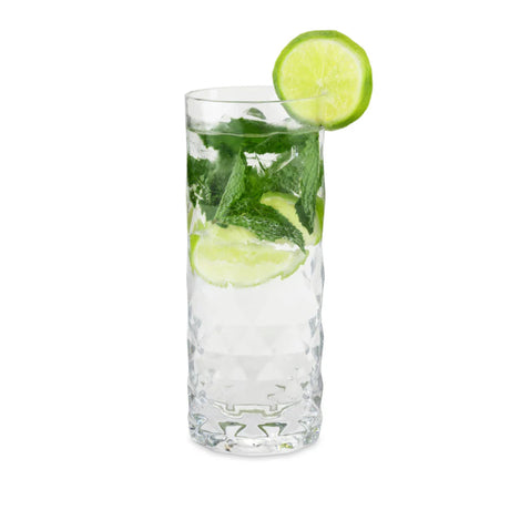 Gem Crystal Highball Glasses, Set of 2-1