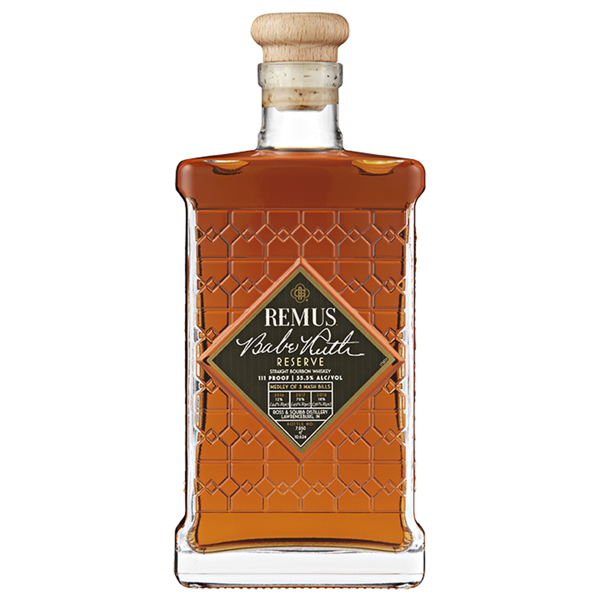 George Remus Babe Ruth Reserve Straight Bourbon Whiskey