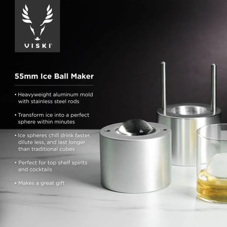 Glacier Rocks 55 mm Ice Ball Maker-5