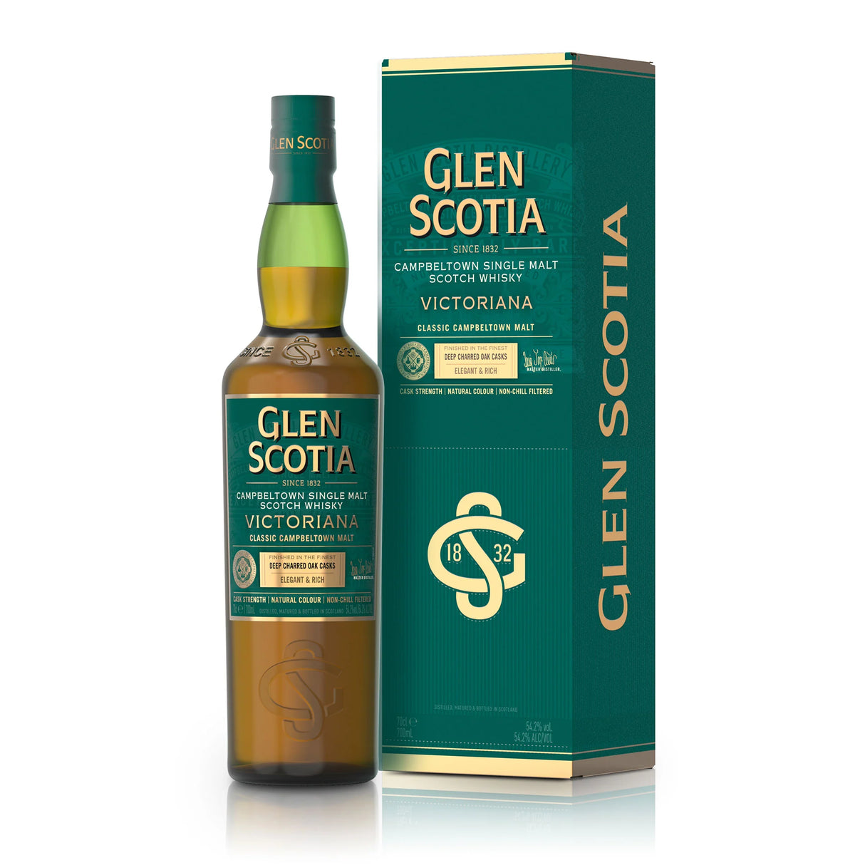 Glen Scotia Single Malt Scotch Victoriana Cask Strength Whiskey