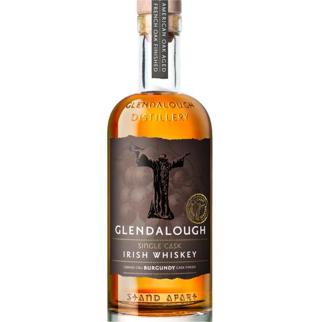 Glendalough Single Cask Grand Cru Burgundy Cask Finish 7 Year Irish Whiskey