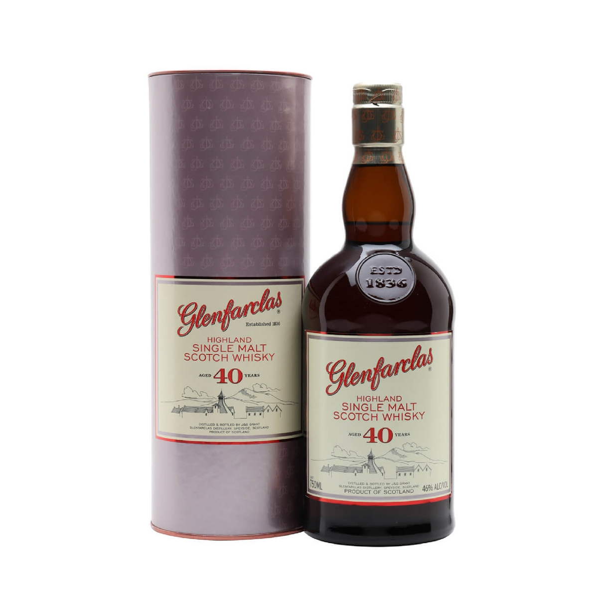 Glenfarclas 40 Years Aged Highland Single Malt Scotch Whisky