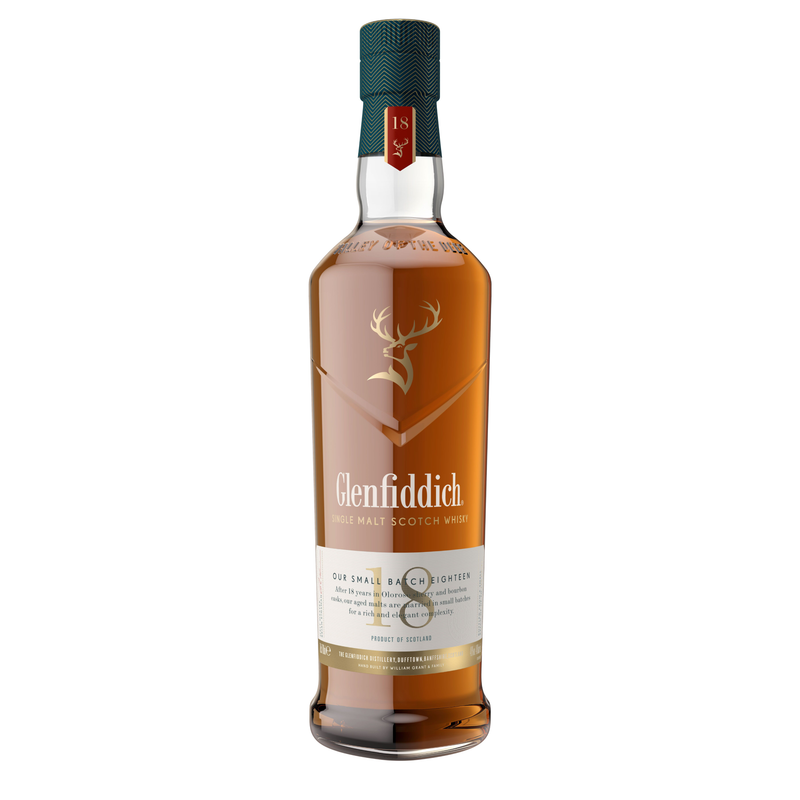 Glenfiddich 18 Year Old Single Malt Scotch Whisky