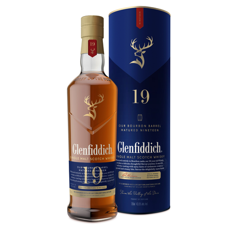 Glenfiddich 19 Year Bourbon Cask Single Malt Scotch Whiskey