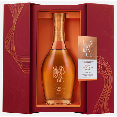 Glenmorangie 25 Year Single Malt Scotch Whiskey – The Altus (With Gift Box)