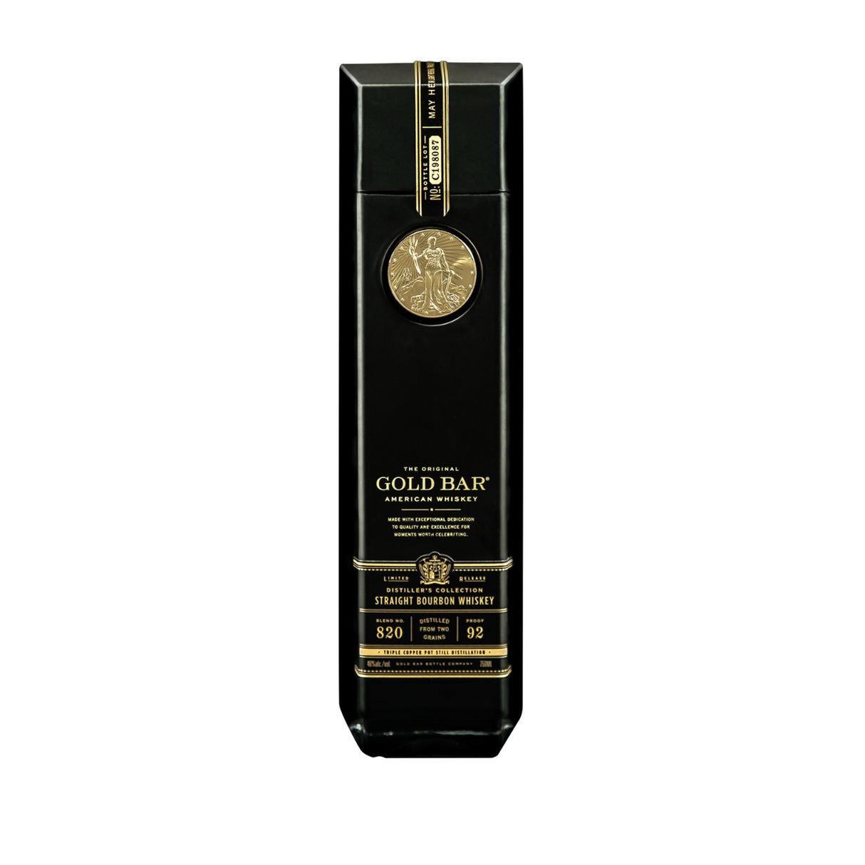 Gold Bar Straight Bourbon Whiskey Double Casked Reserve Collection