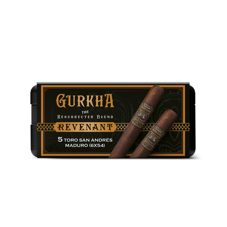 Gurkha Revenant San Andres Maduro 5x50 - 5 Pack (Robusto Medium-Bodied) by CigarBros-5