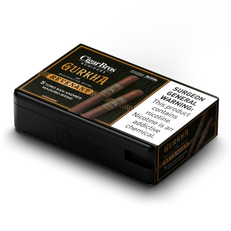 Gurkha Revenant San Andres Maduro 5x50 - 5 Pack (Robusto Medium-Bodied) by CigarBros-9