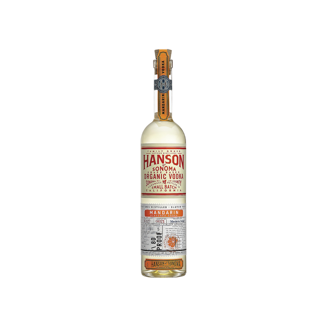 Hanson Of Sonoma Mandarin Flavored Vodka Small Batch