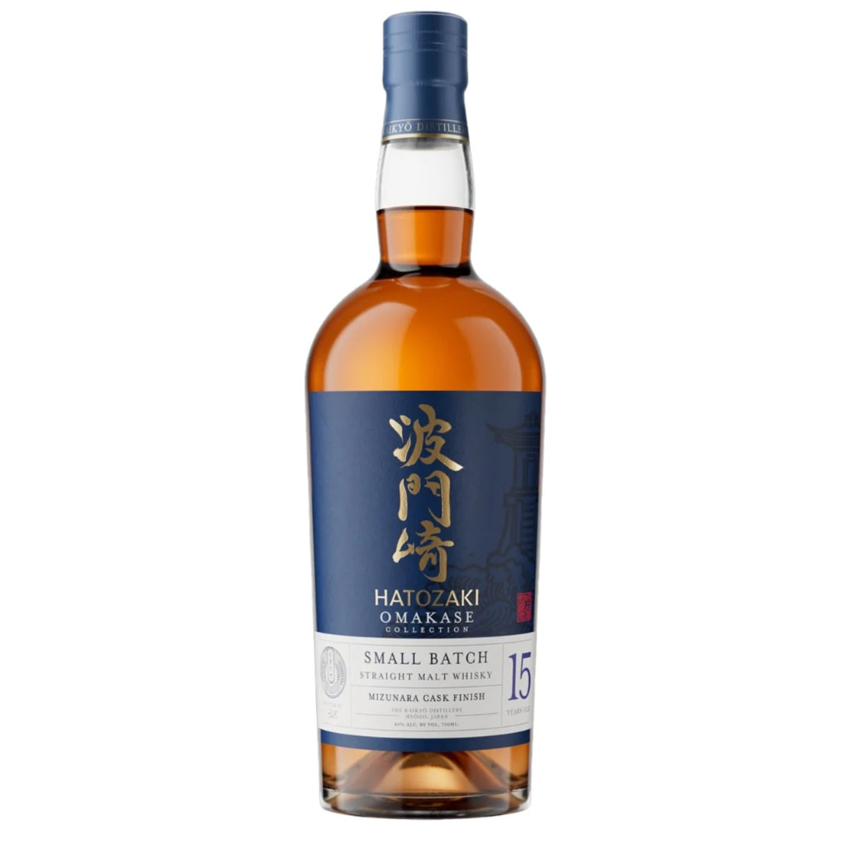 Hatozaki Omakase Collection Small Batch Mizunara Cask Finish 15 Year