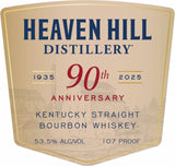Heaven Hill 9 Year Kentucky Straight Bourbon Whiskey - 90th Anniversary