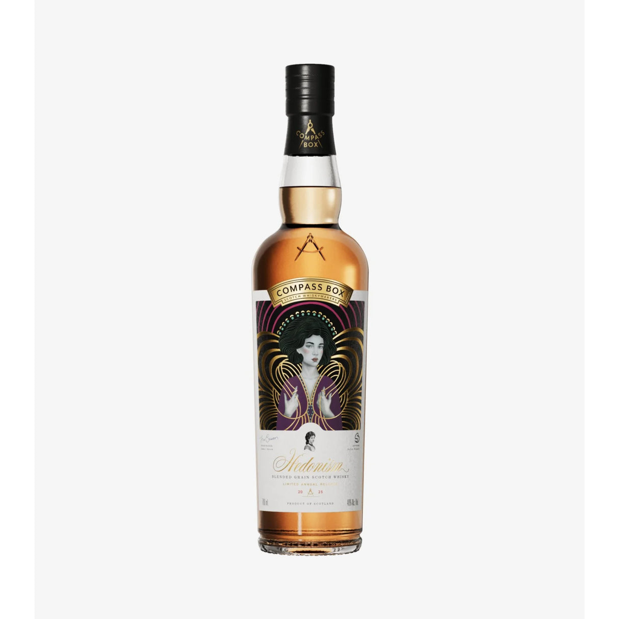 Compass Box Hedonism Scotch Whiskey 2025