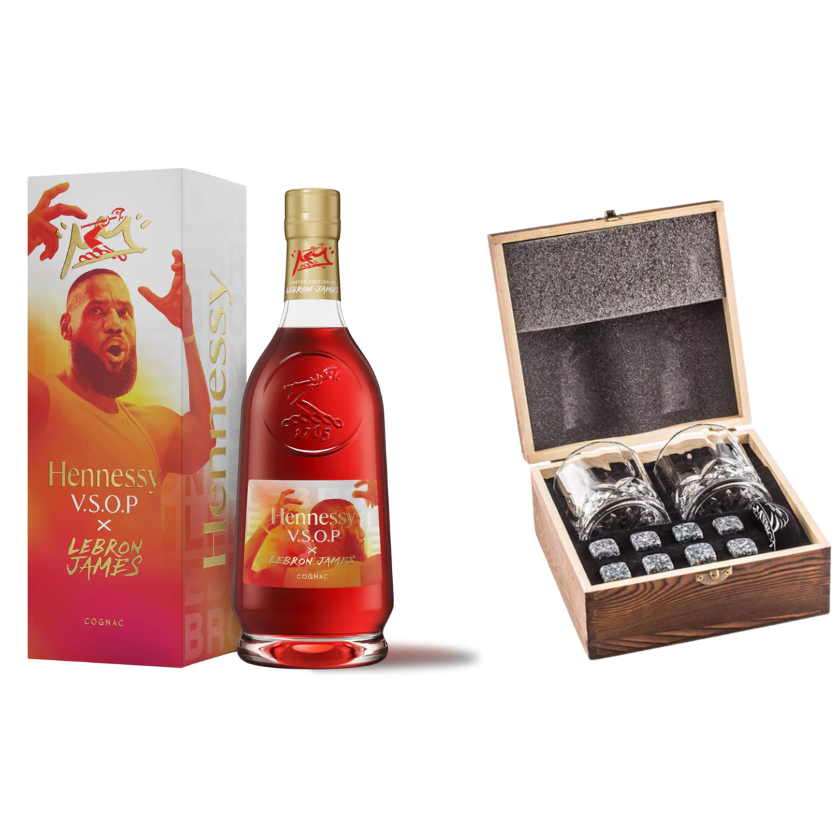 Hennessy VSOP X Lebron James Limited Edition Cognac With Gift Set