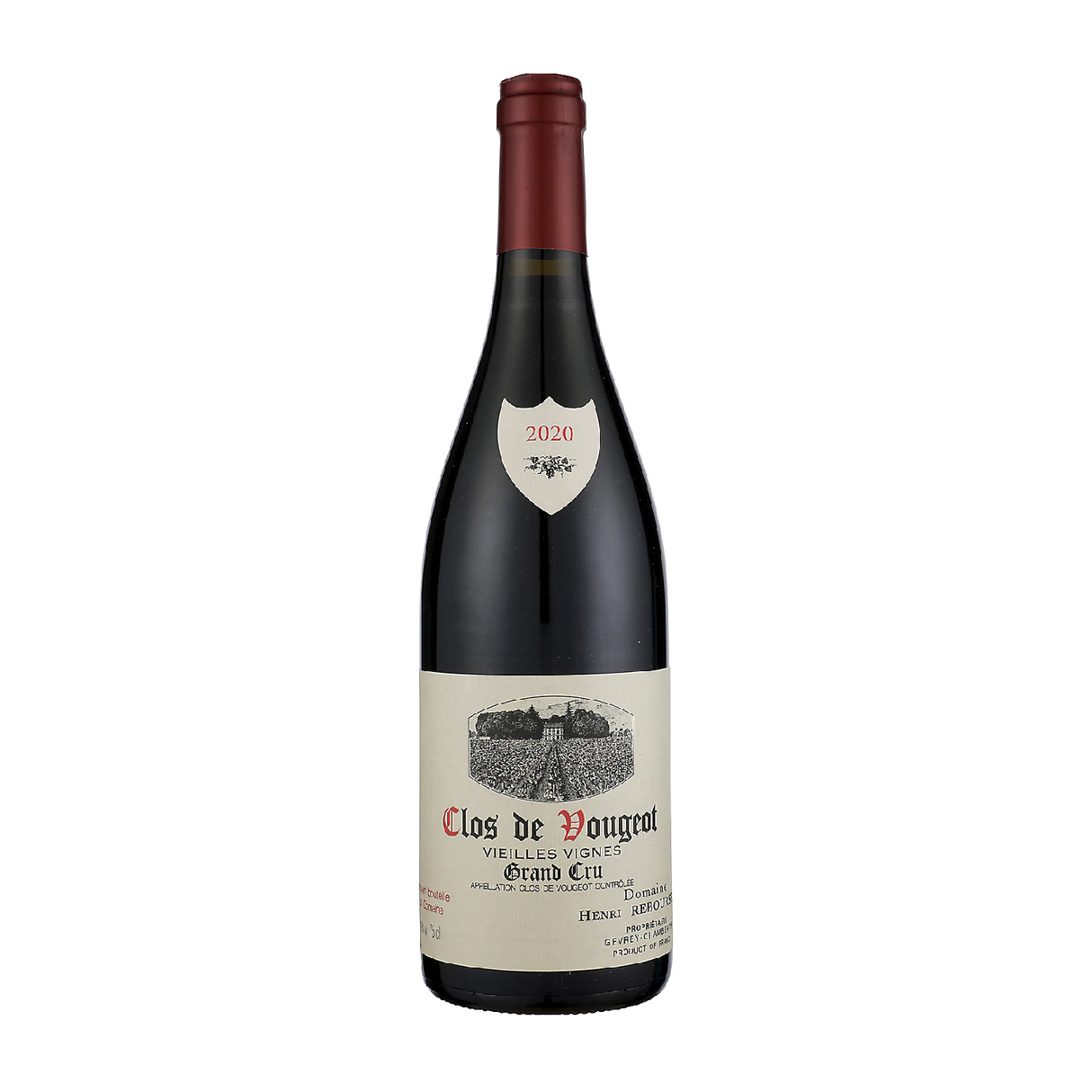 Henri Rebourseau Clos De Vougeot Grand Cru Vieilles Vignes 2020 Wood Box