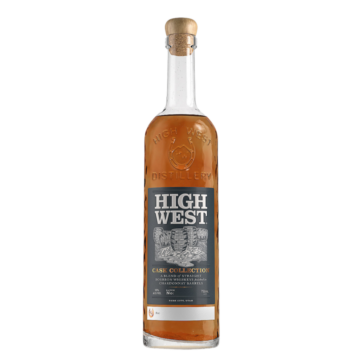 High West Straight Bourbon Cask Collection Chardonnay Barrel Whiskey