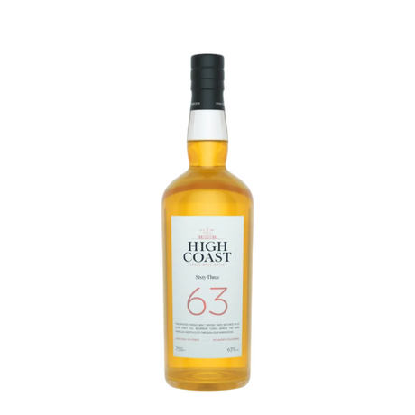 High Coast Sixty Three Single Malt Whiskey