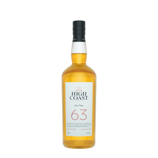 High Coast Sixty Three Single Malt Whiskey