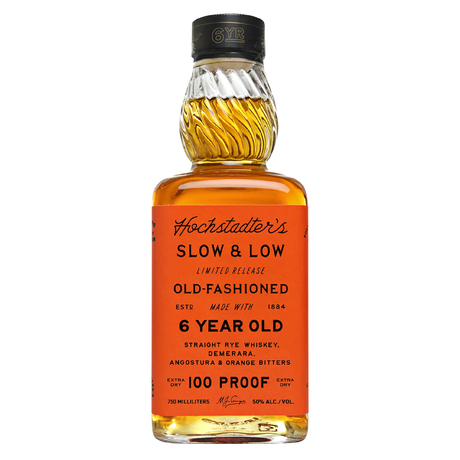 Hochstadter's Slow & Low Citrus Flavored Whiskey Old-Fashioned 6 Year