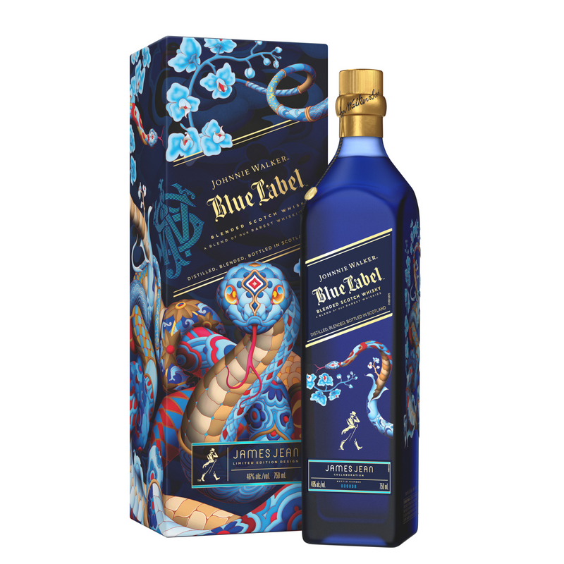 ワラス　新品⭐︎Johnnie Walker Blue Label Johnnie Walker Blue Label Year Of The Snake Limited Edition