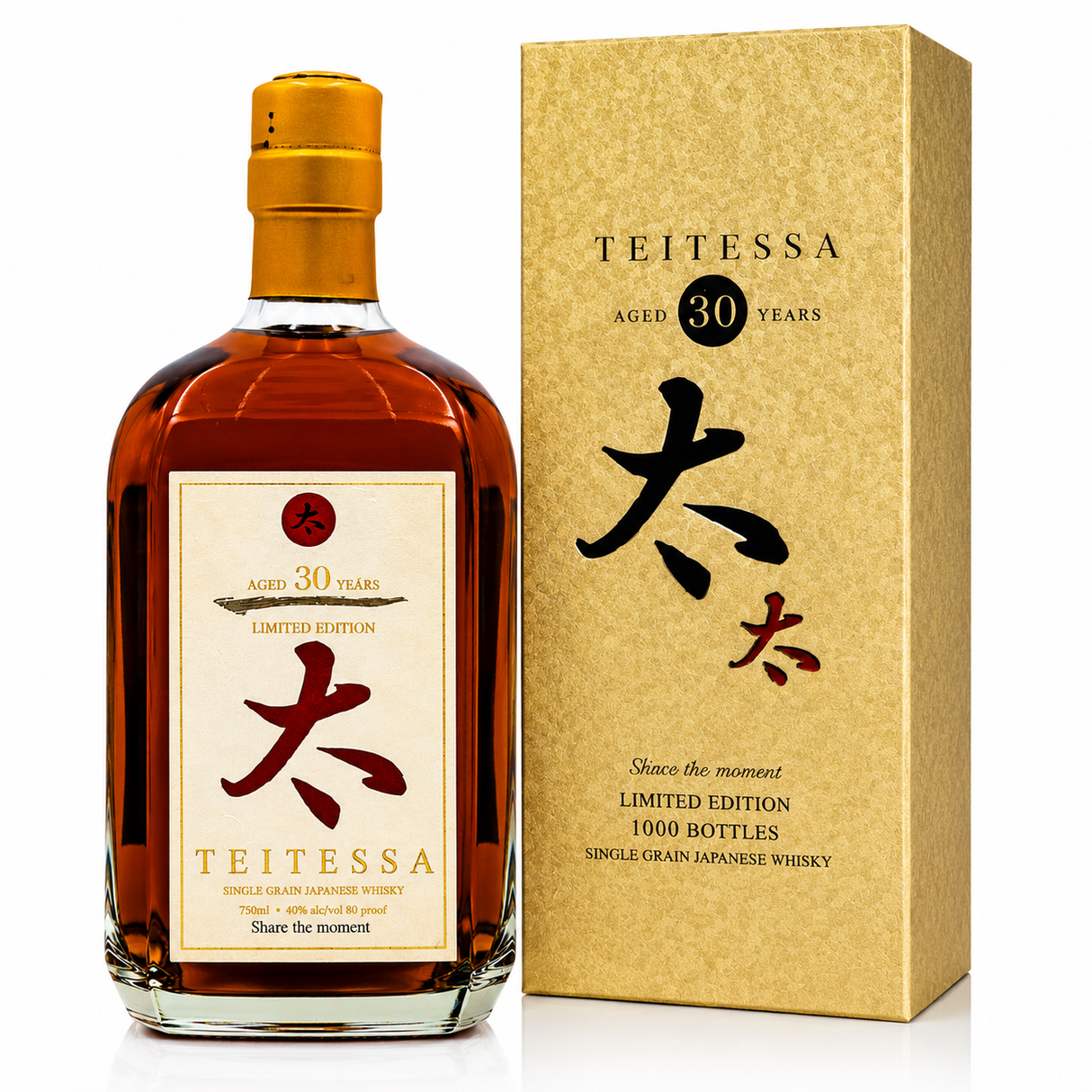 Teitessa 30 Year Old Single Grain Japanese Whisky Limited Edition