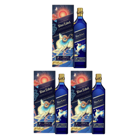 Johnnie Walker Blue Label Lunar New Year 2027 — 3 Pack