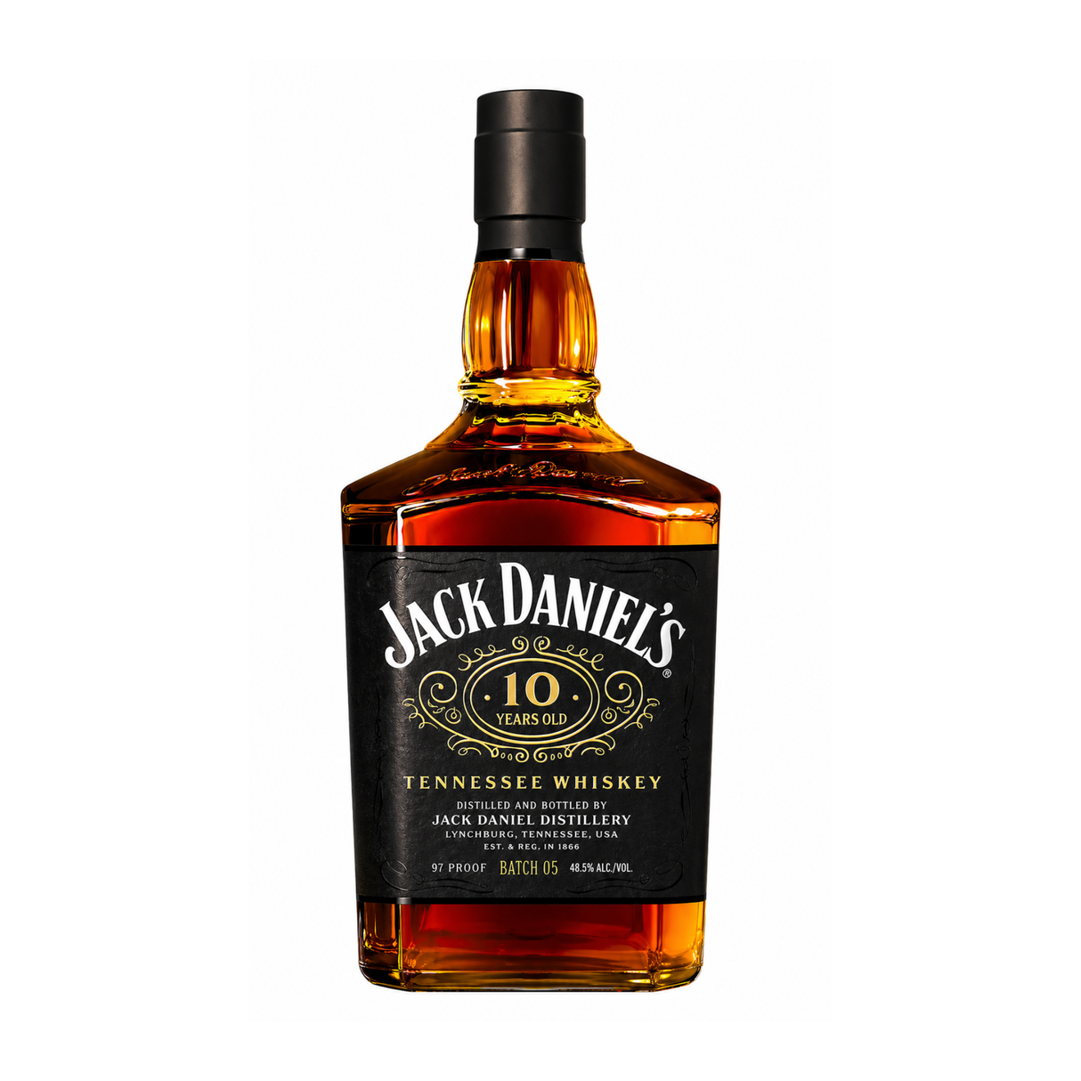 Jack Daniel's 10 Year Old Tennessee Whiskey Batch 5