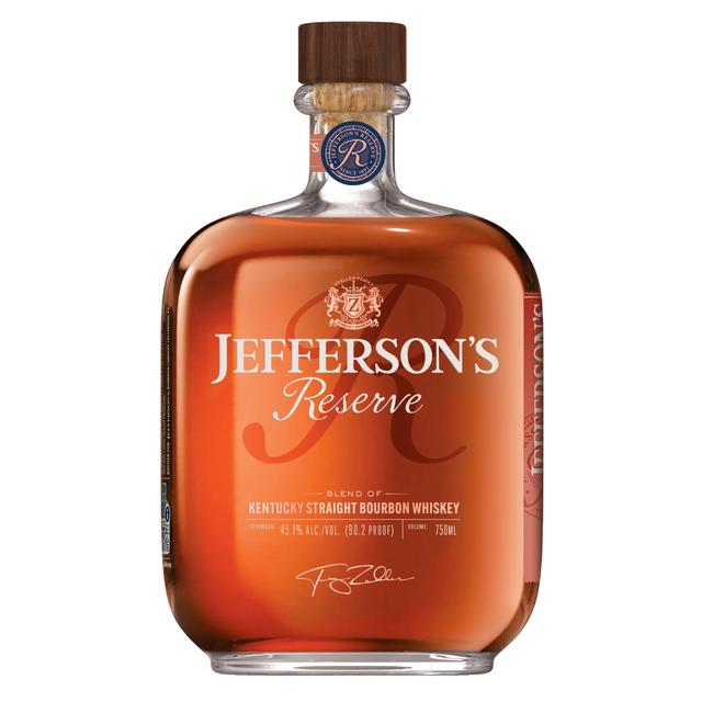 Jefferson'S Straight Bourbon Reserve Whiskey