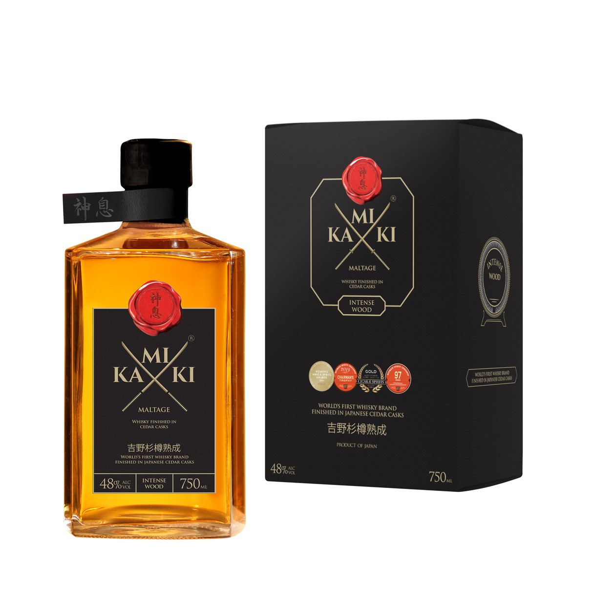 Kamiki Intense Wood Whiskey