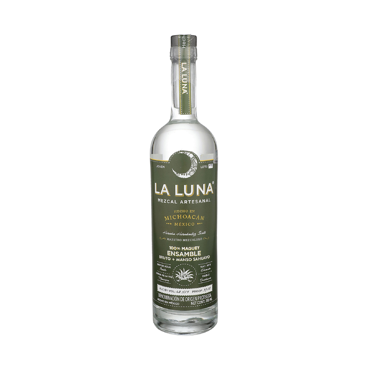 La Luna Mezcal Ensamble Bruto Manso Sahuayo