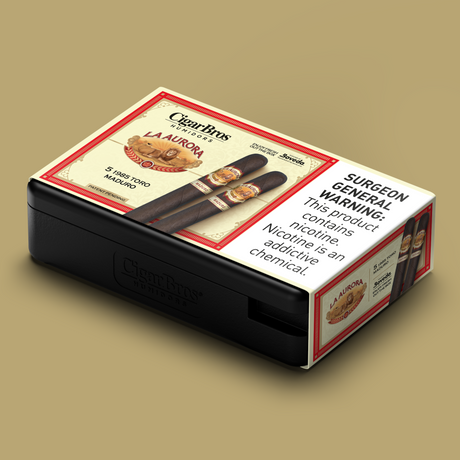 La Aurora 1985 Gran Toro Brazilian Maduro 6x58 - 5 Pack (Medium-Bodied) by CigarBros-8