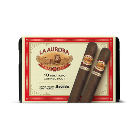 La_Aurora_1987_Toro_Connecticut_5.75x54_10_Pack_Ecuadorian_Mild-Bodied_by_CigarBros-5