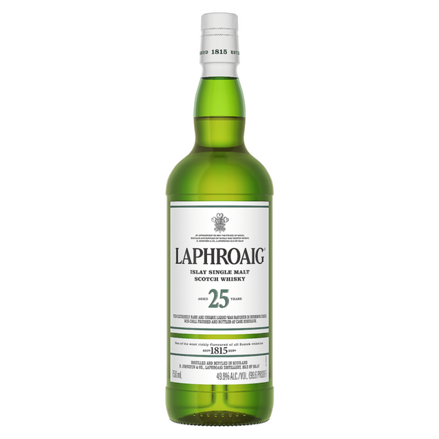 Laphroaig Single Malt Scotch 25 Year Whiskey