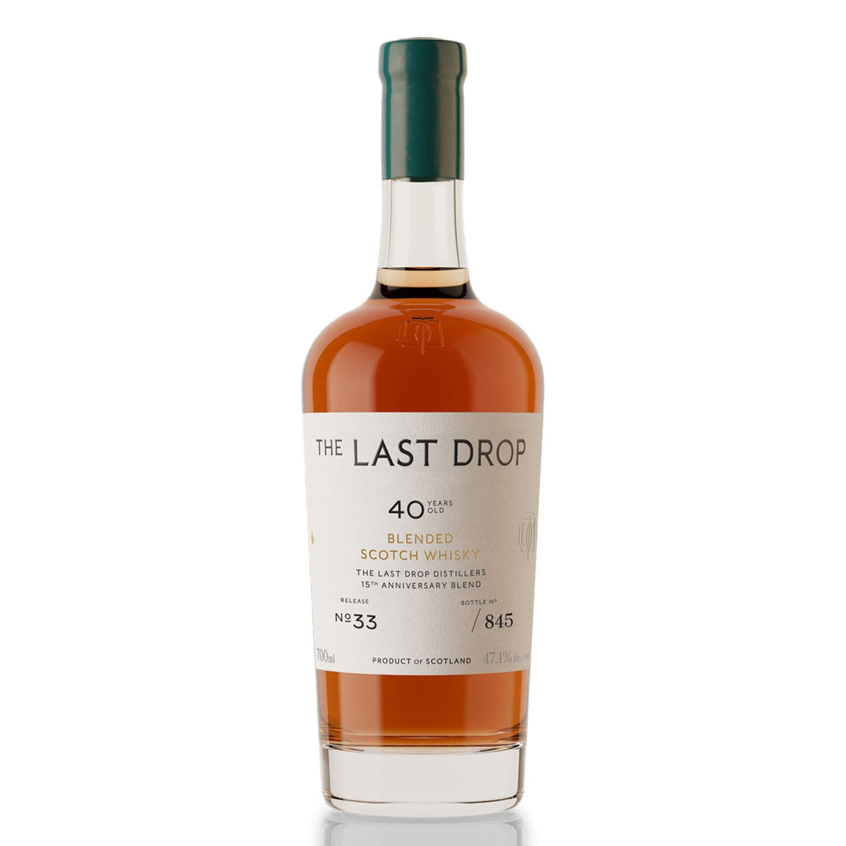 Last Drop 40 Year Old 15th Anniversary Blended Scotch Whiskey