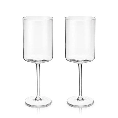 Laurel Crystal Red Wine Glasses, Set of 2-1