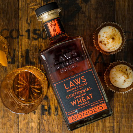 Laws Whiskey House Centennial Bonded Straight Wheat Whiskey1
