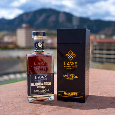 Laws Whiskey House Four Grain Black & Gold Select Straight Bourbon Whiskey1