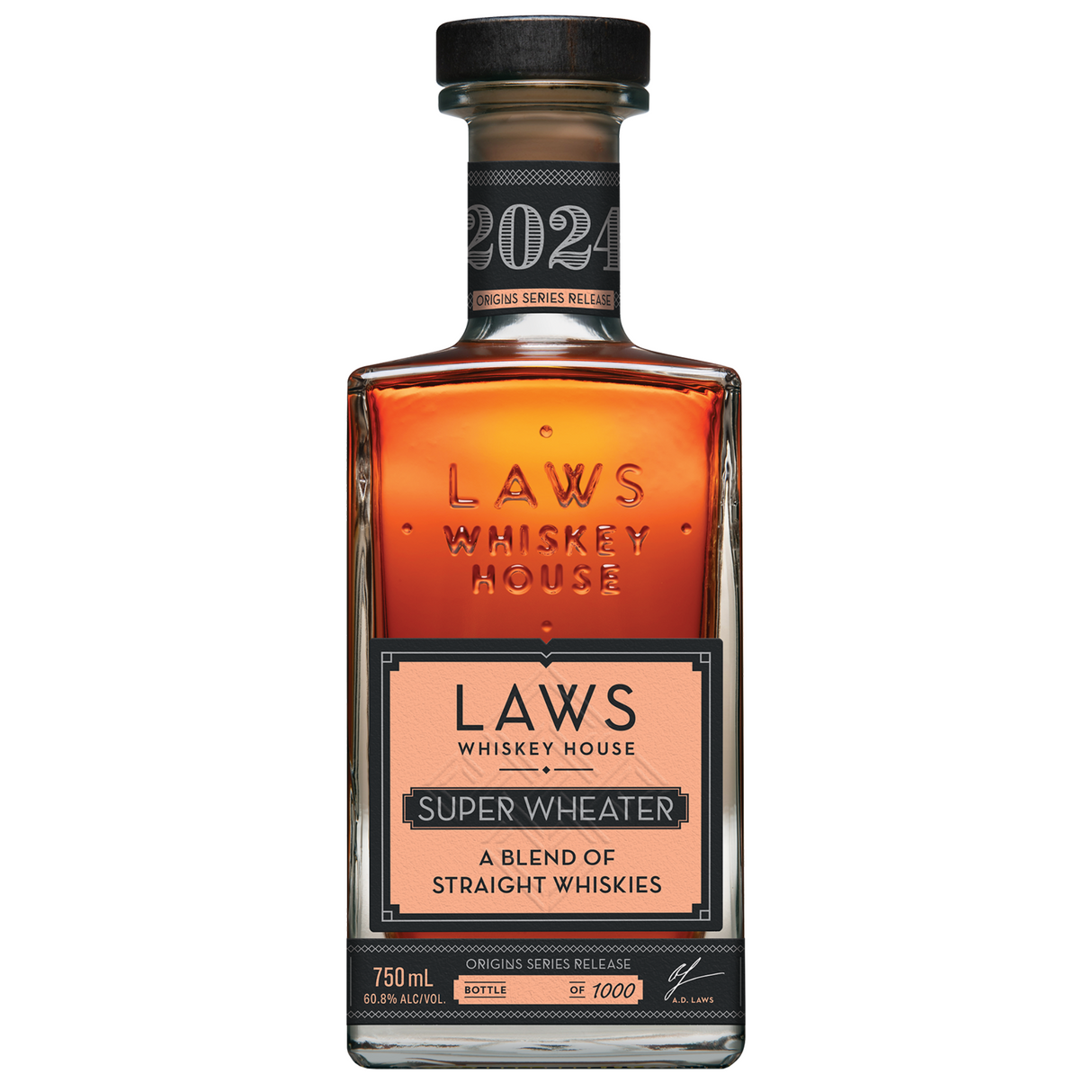 Laws Whiskey House Super Wheater A Blend Of Straight Whiskey ORIGINS Series Release 2024
