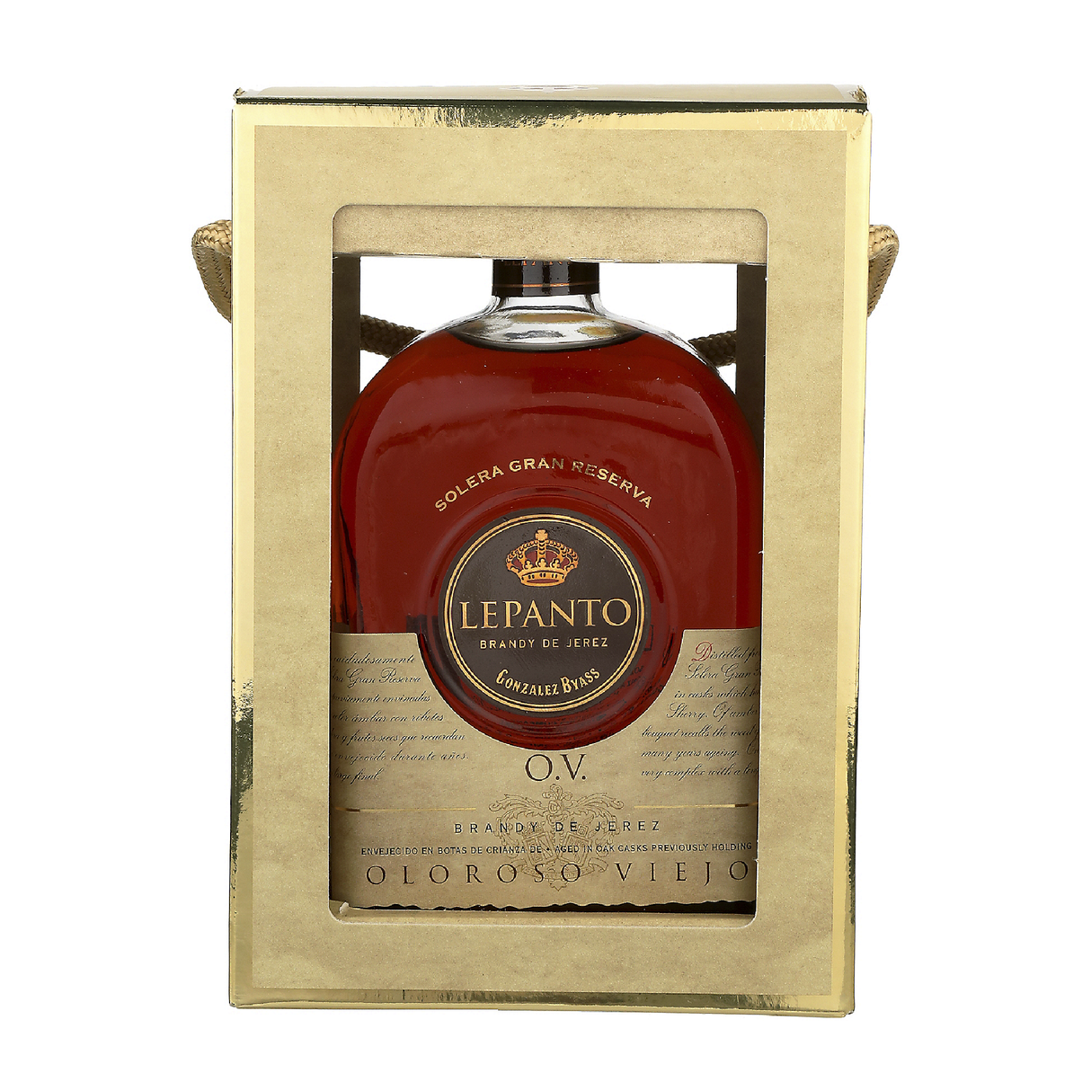 Lepanto Brandy De Jerez Oloroso Viejo Solera Gran Reserva