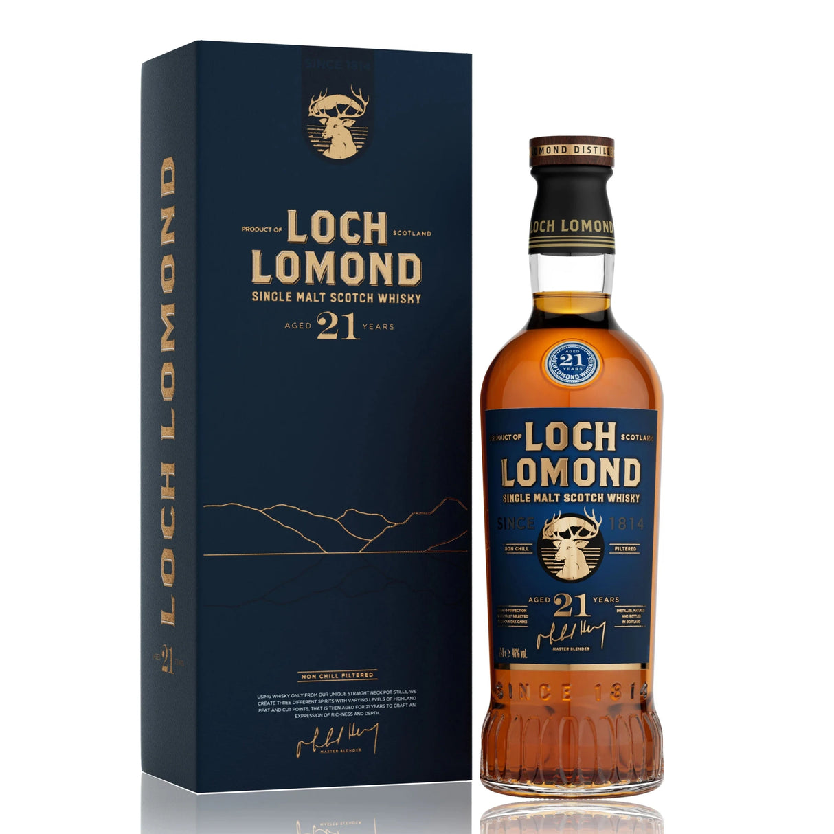 Loch Lomond Single Malt 21 Year Scotch Whiskey