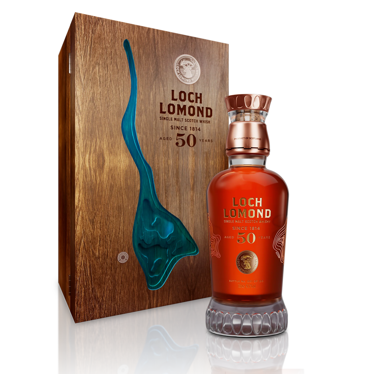 
Loch Lomond Single Malt 50 Year Scotch Whiskey
