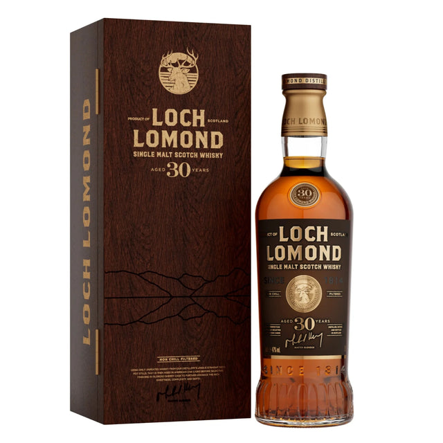 Loch Lomond Single Malt Scotch 30 Year Old Whiskey