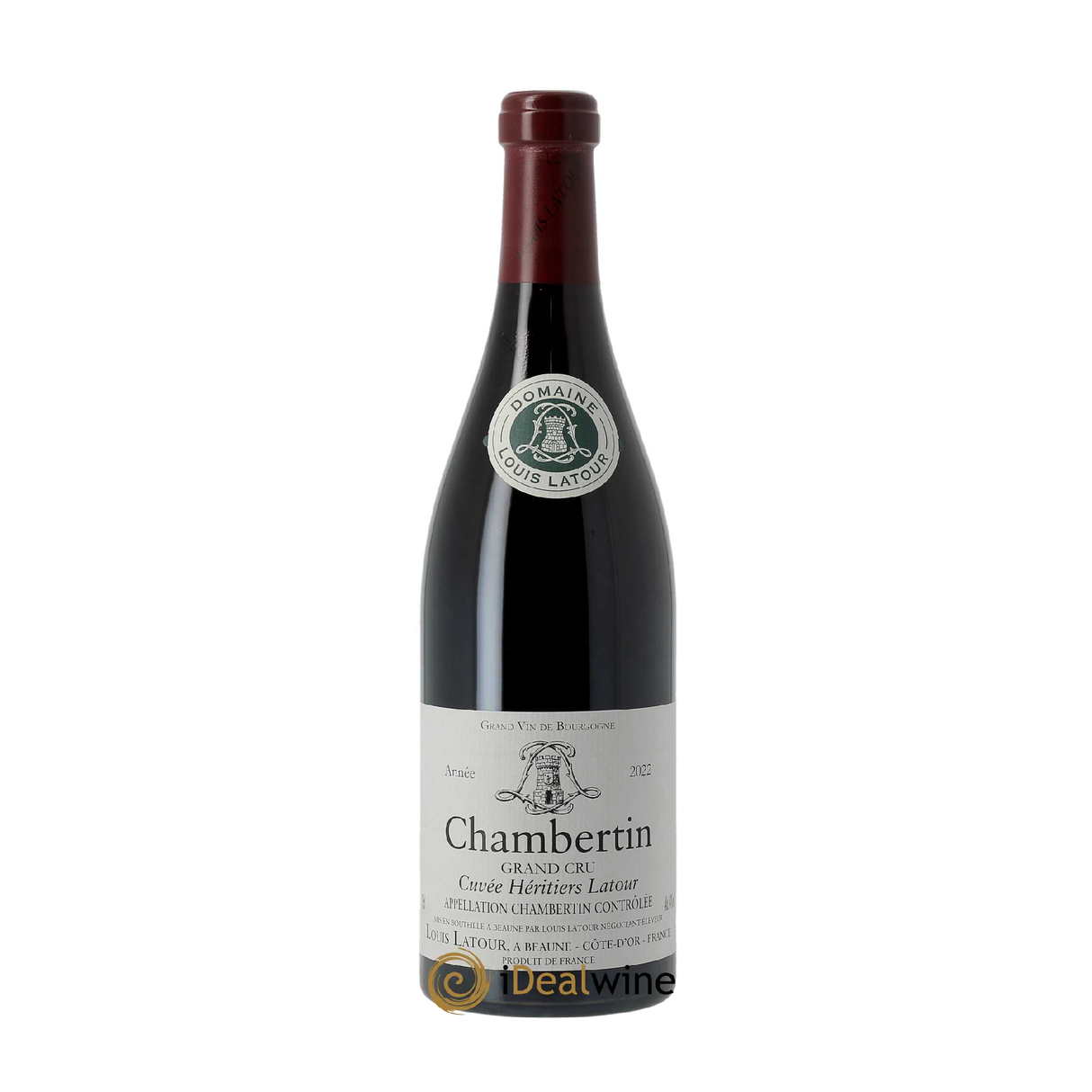 Louis Latour Chambertin Grand Cru Cuvee Heritiers Latour 2022 Wood Box