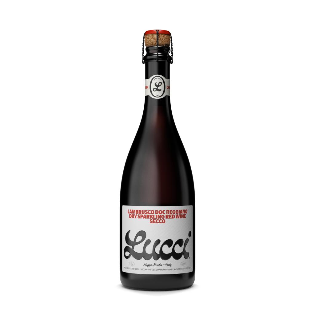 Lucci Lambrusco Reggiano DOC Dry Sparkling Wine Secco