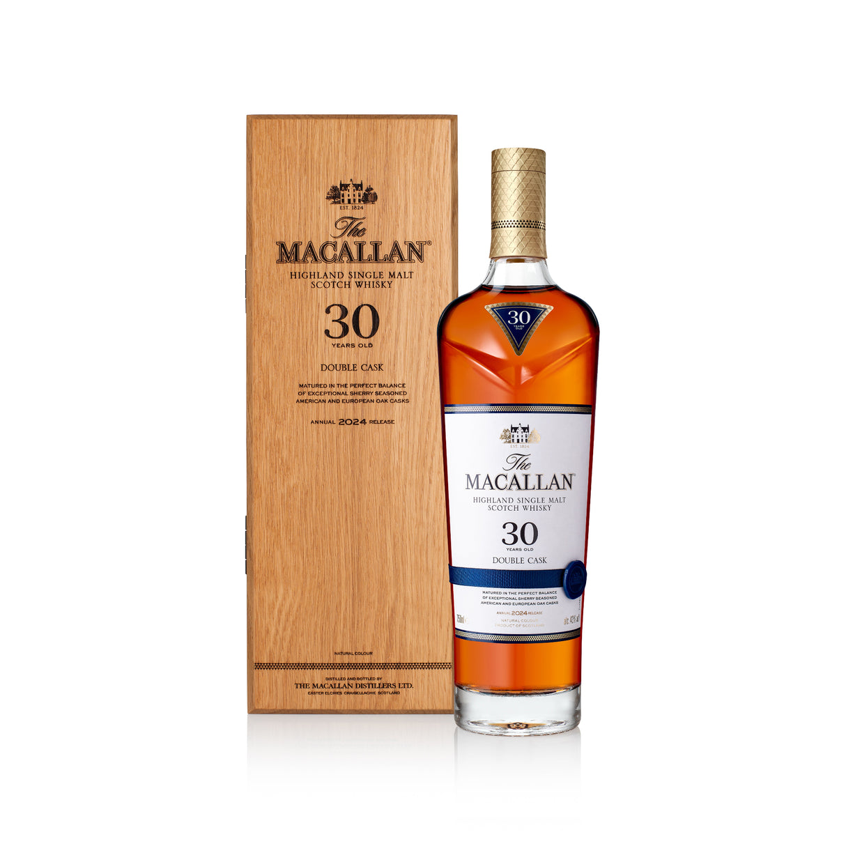 The Macallan Double Cask 30 Year Old Single Malt Scotch Whiskey